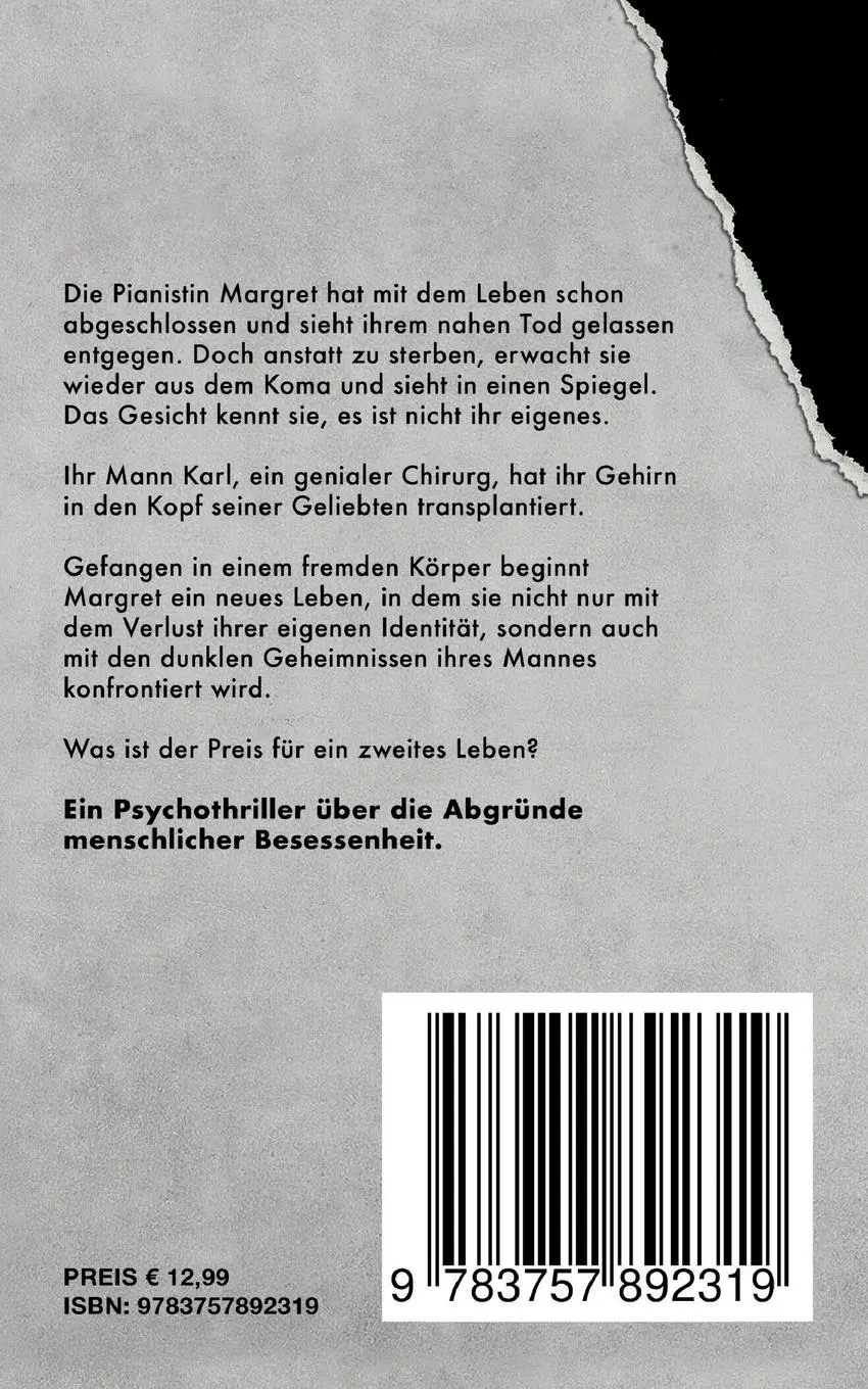 Rückseite: 9783757892319 | Die Vollendete | Psychothriller | Andrea Becker | Taschenbuch | 276 S.