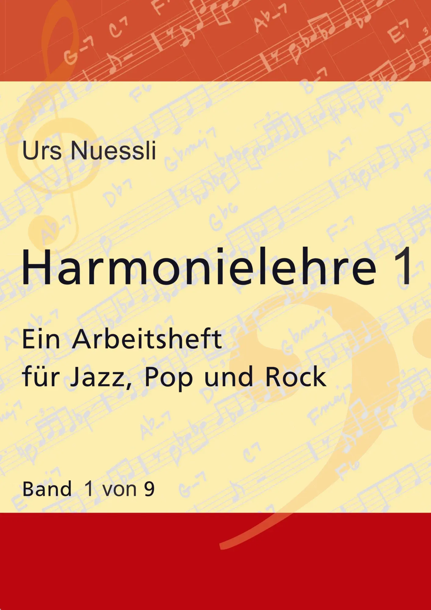 Cover: 9789403762319 | Harmonielehre 1 | Ein Arbeitsheft für Jazz, Pop and Rock | Urs Nuessli