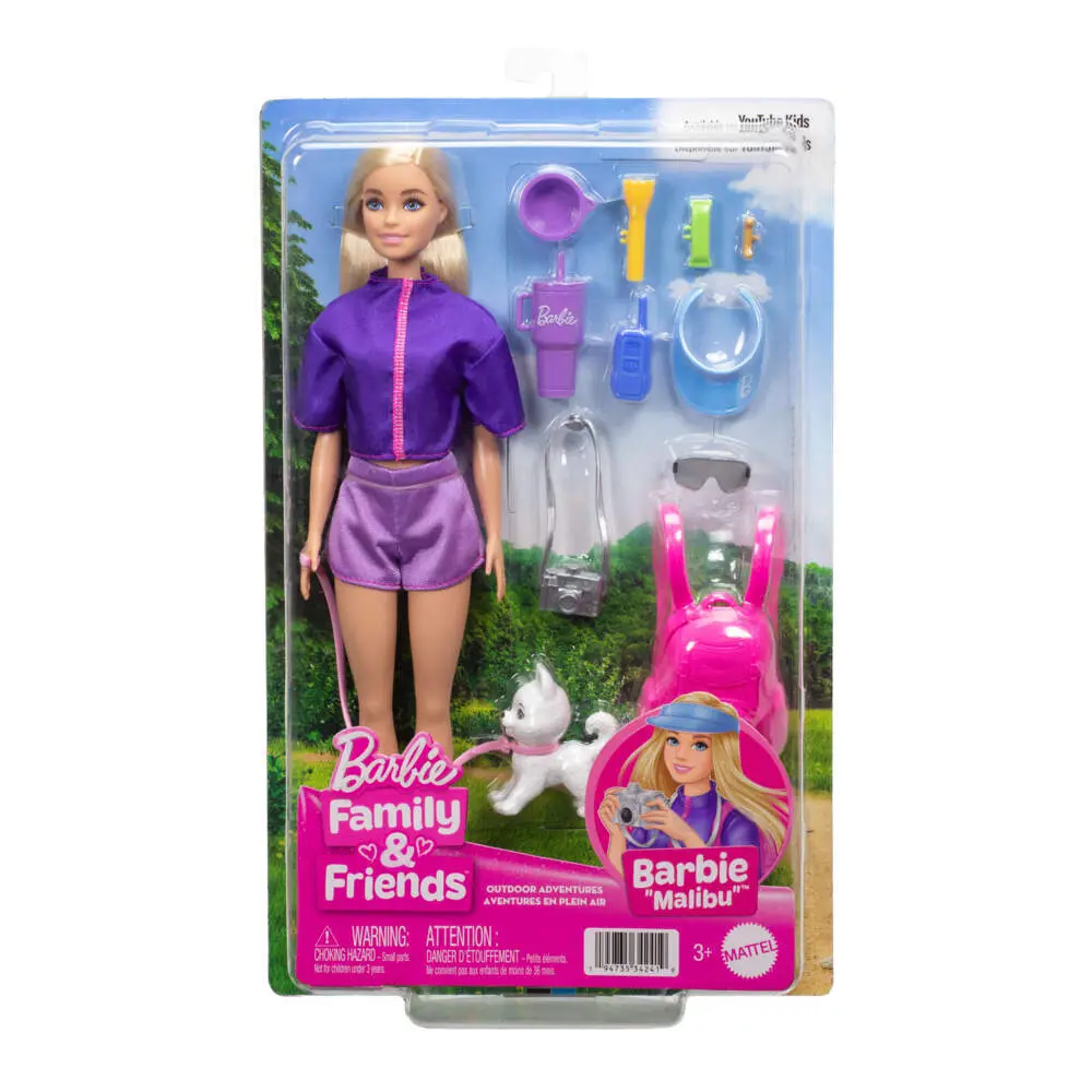 Cover: 194735342419 | Barbie Outdoor Abenteuer Malibu | Blister | JJV59 | Deutsch | 2026
