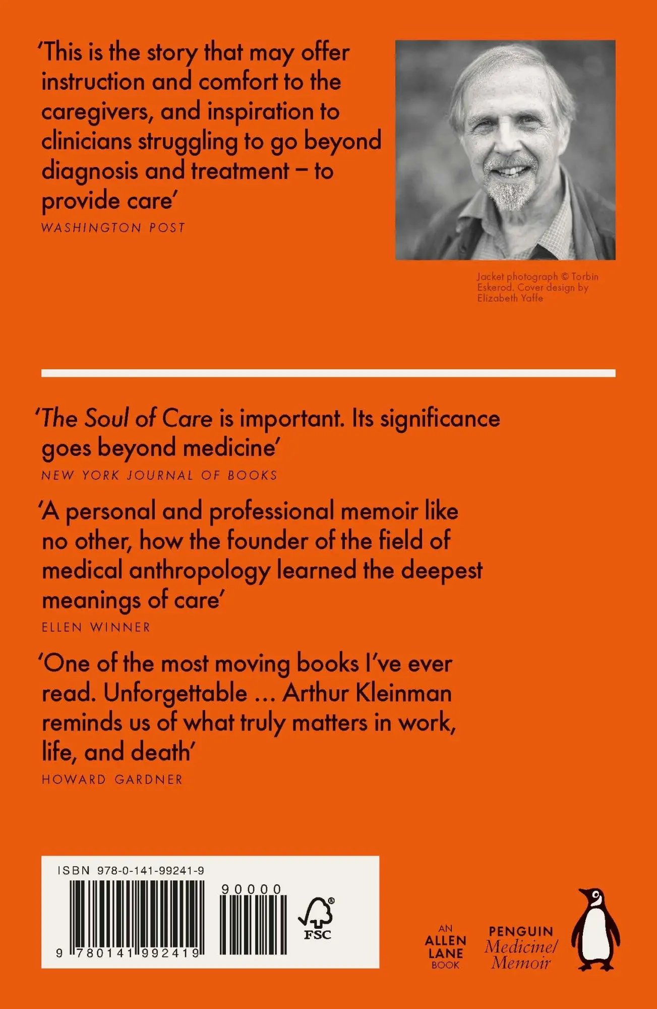 Rückseite: 9780141992419 | The Soul of Care | The Moral Education of a Doctor | Arthur Kleinman
