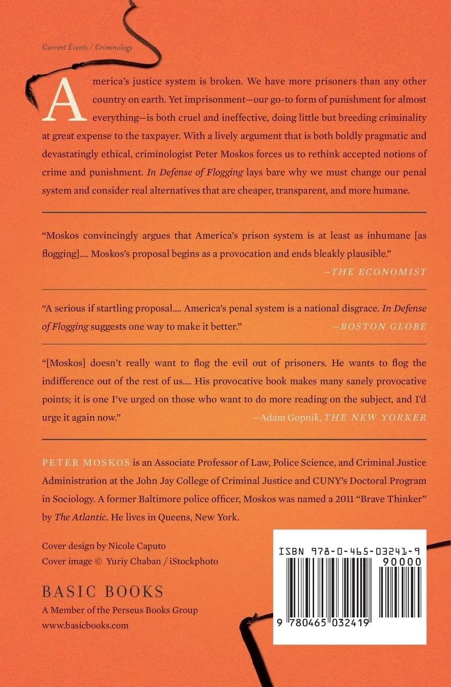 Rückseite: 9780465032419 | In Defense of Flogging | Peter Moskos | Taschenbuch | Englisch | 2013