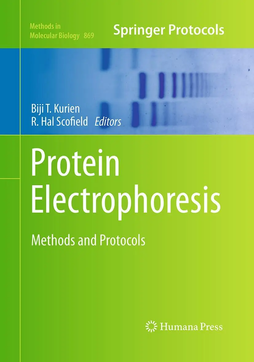 Cover: 9781493962419 | Protein Electrophoresis | Methods and Protocols | Kurien (u. a.) | xiv