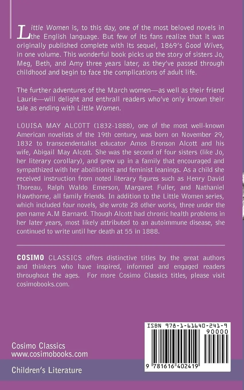 Rückseite: 9781616402419 | Good Wives | Louisa May Alcott | Taschenbuch | Kartoniert / Broschiert