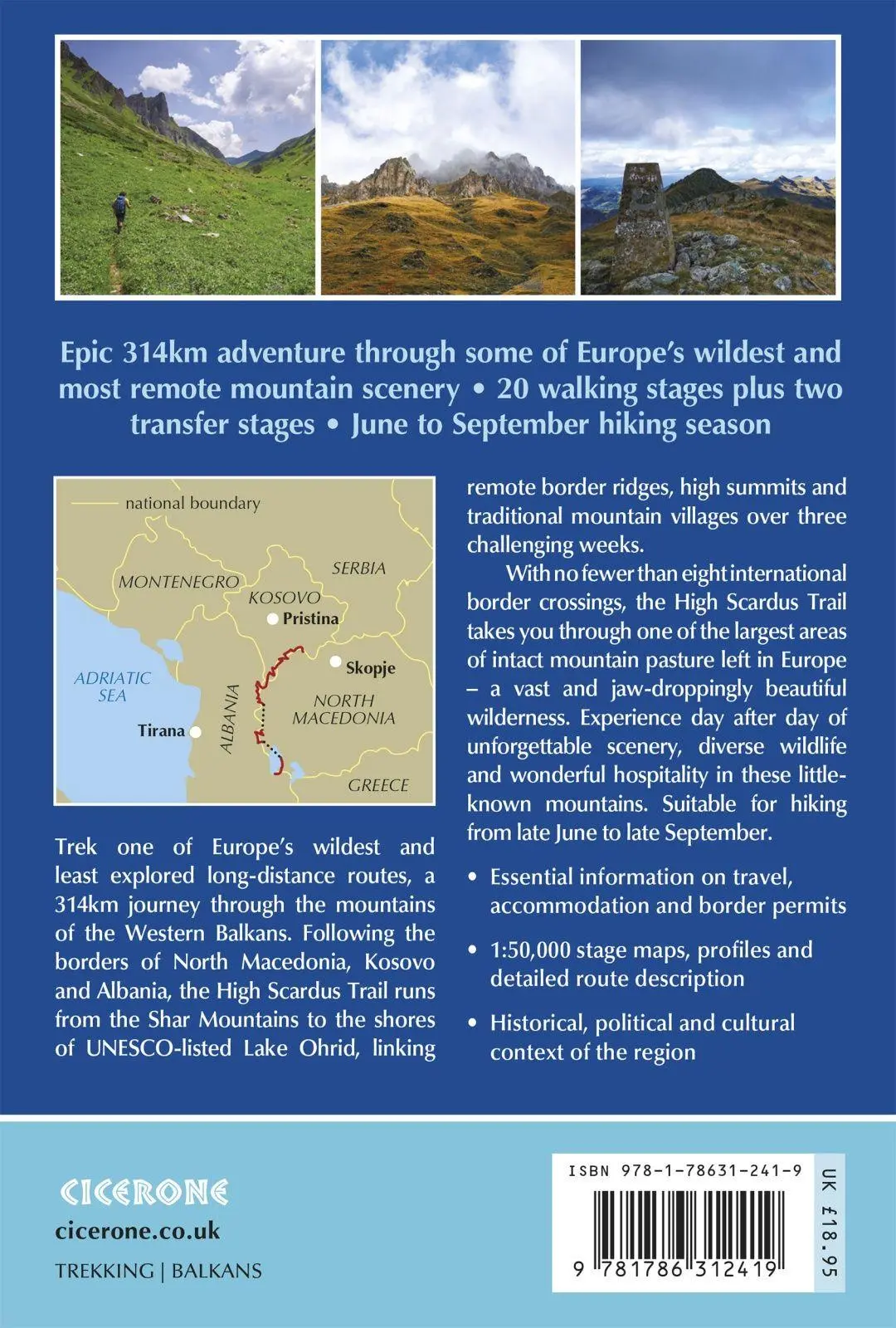 Bild: 9781786312419 | Hiking the High Scardus Trail | Rudolf Abraham | Taschenbuch | 2026