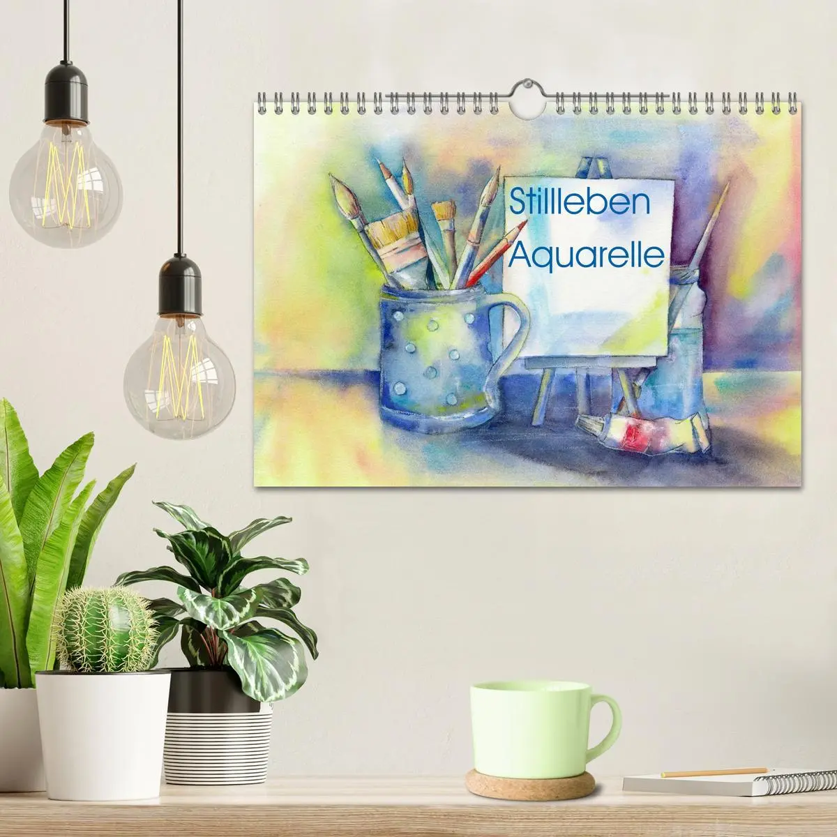 Bild: 9783516072419 | Stillleben Aquarelle (Wandkalender 2026 DIN A4 quer), CALVENDO...
