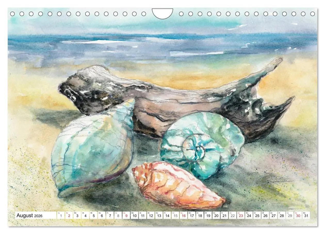 Bild: 9783516072419 | Stillleben Aquarelle (Wandkalender 2026 DIN A4 quer), CALVENDO...