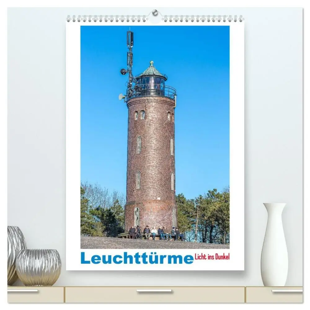 Cover: 9783516382419 | Leuchttürme - Licht ins Dunkel (hochwertiger Premium Wandkalender...