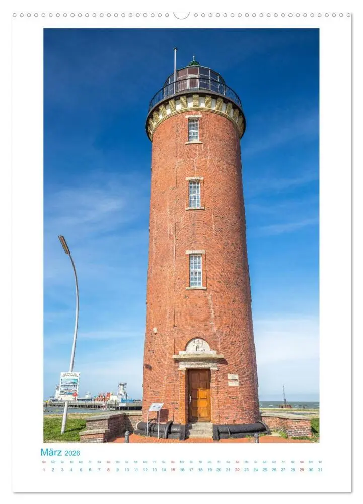 Bild: 9783516382419 | Leuchttürme - Licht ins Dunkel (hochwertiger Premium Wandkalender...