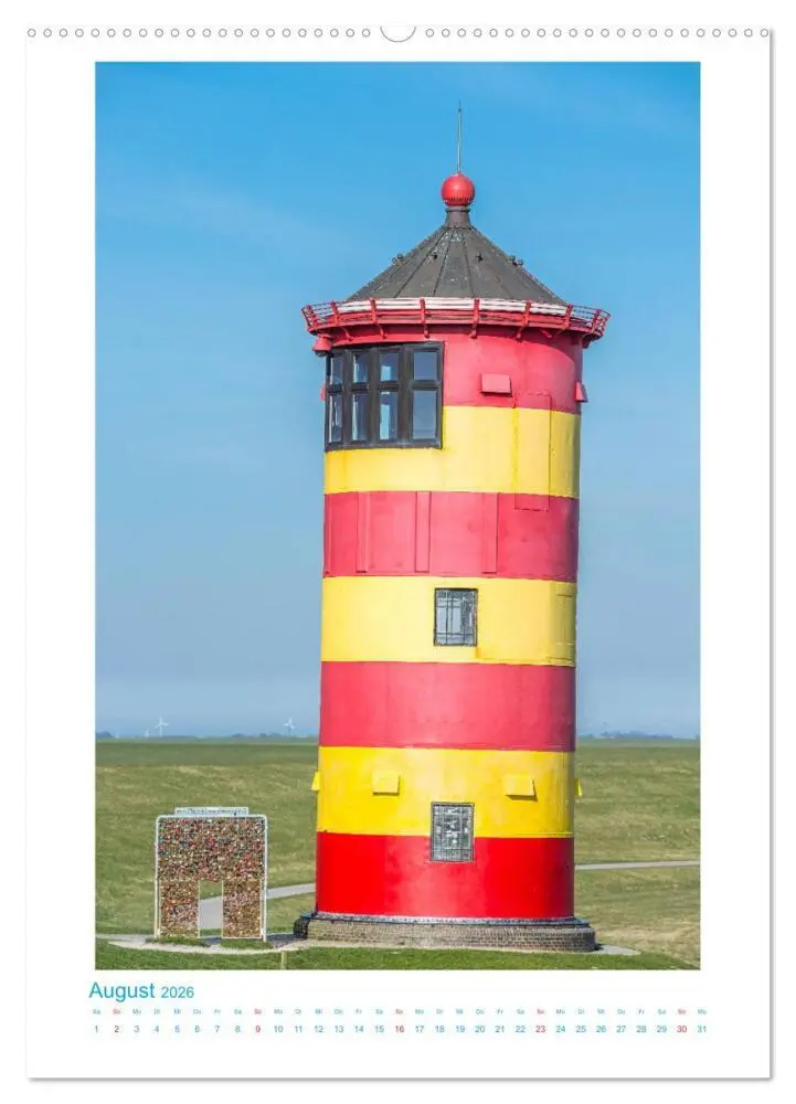 Bild: 9783516382419 | Leuchttürme - Licht ins Dunkel (hochwertiger Premium Wandkalender...