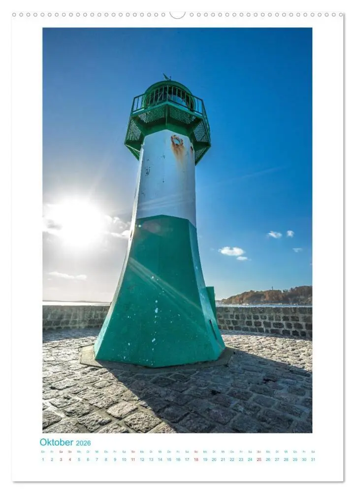 Bild: 9783516382419 | Leuchttürme - Licht ins Dunkel (hochwertiger Premium Wandkalender...