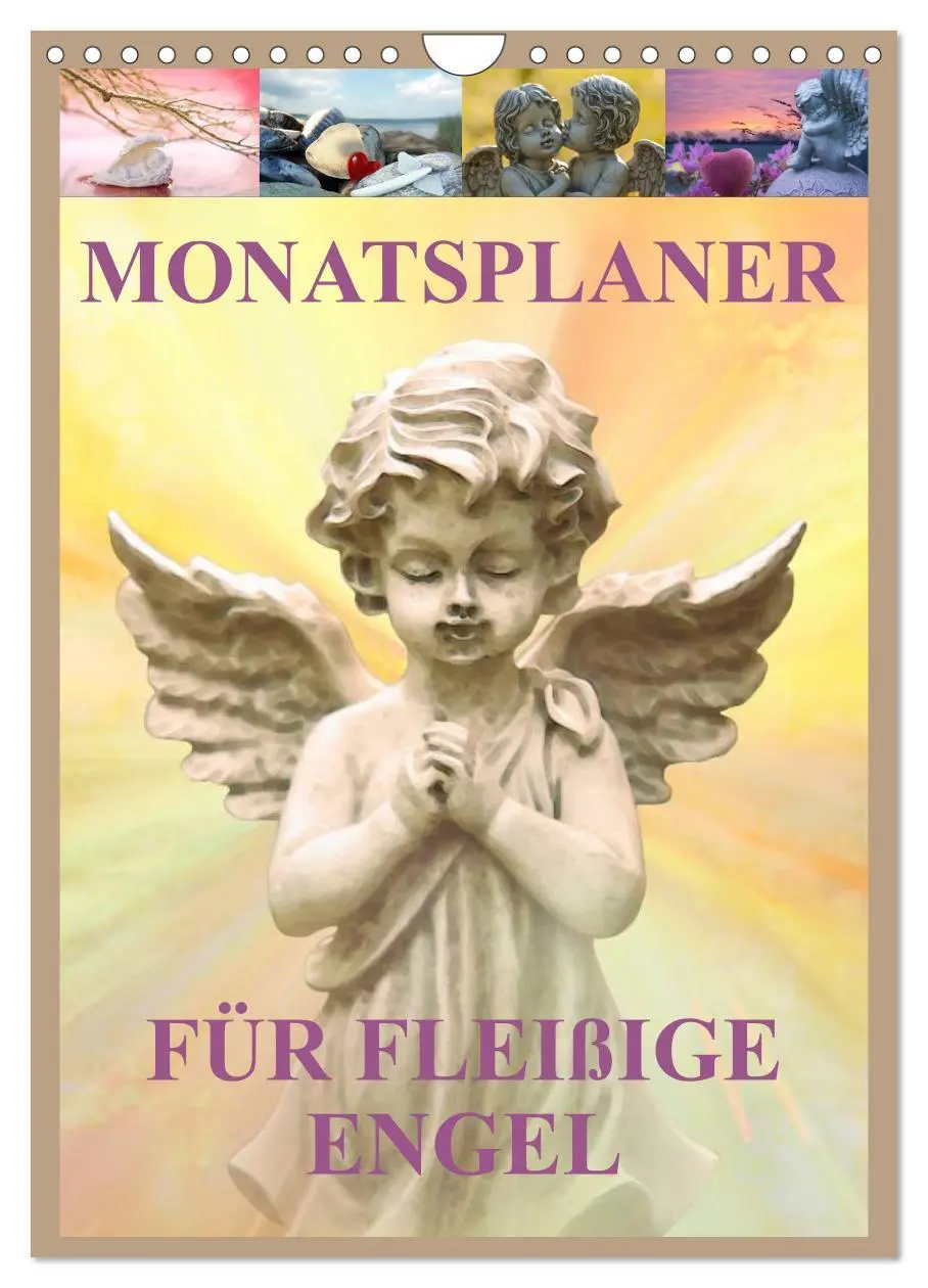 Cover: 9783516452419 | Monatsplaber für fleißige Engel (Wandkalender 2026 DIN A4 hoch),...