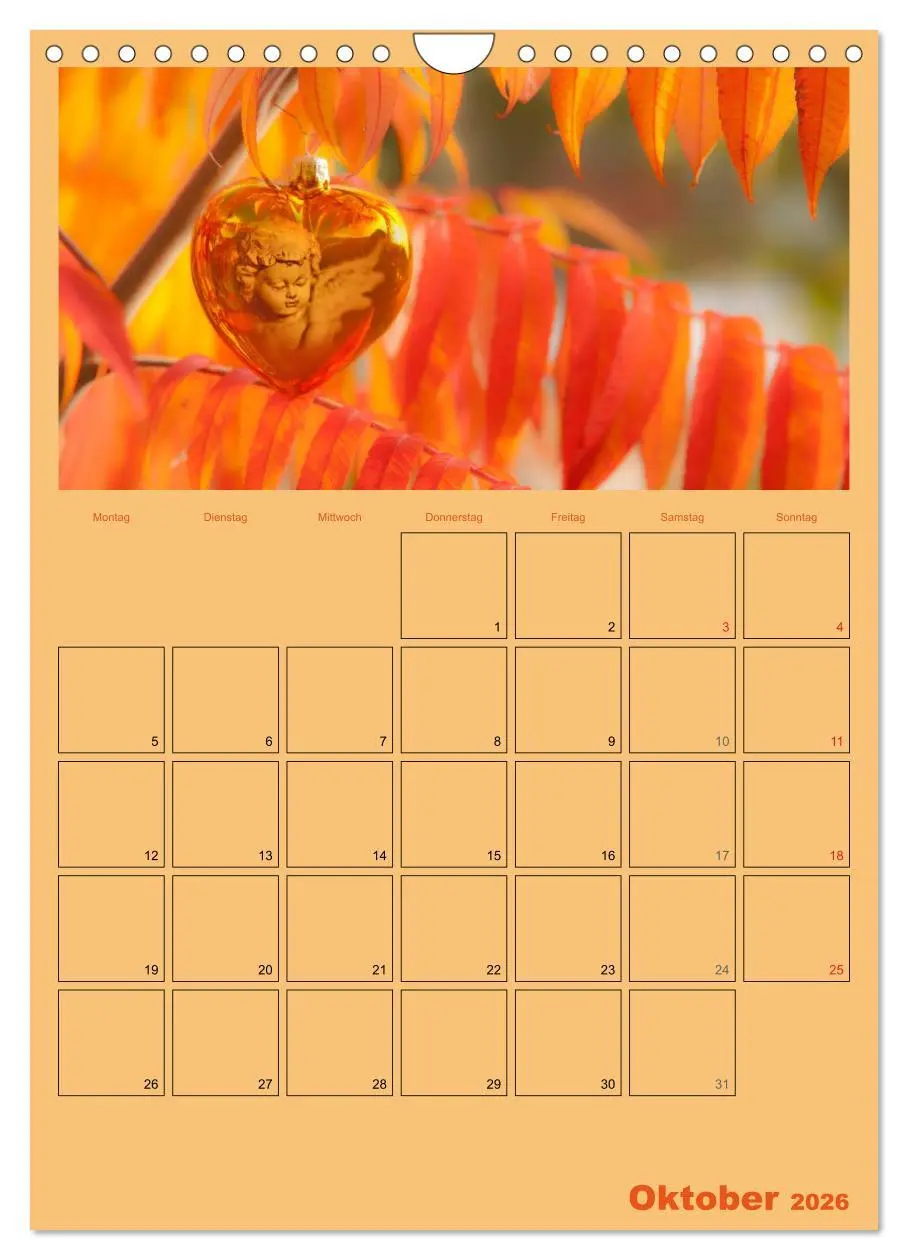 Bild: 9783516452419 | Monatsplaber für fleißige Engel (Wandkalender 2026 DIN A4 hoch),...