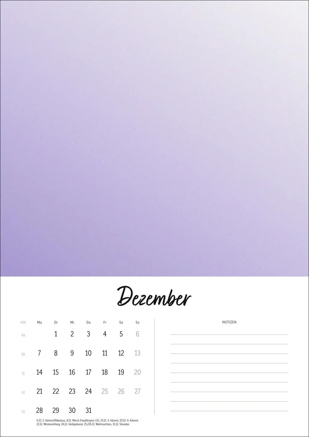 Bild: 9783756412419 | Kreativkalender Design A4 2026 | Kalender | Foto-/Bastelkalender Heye