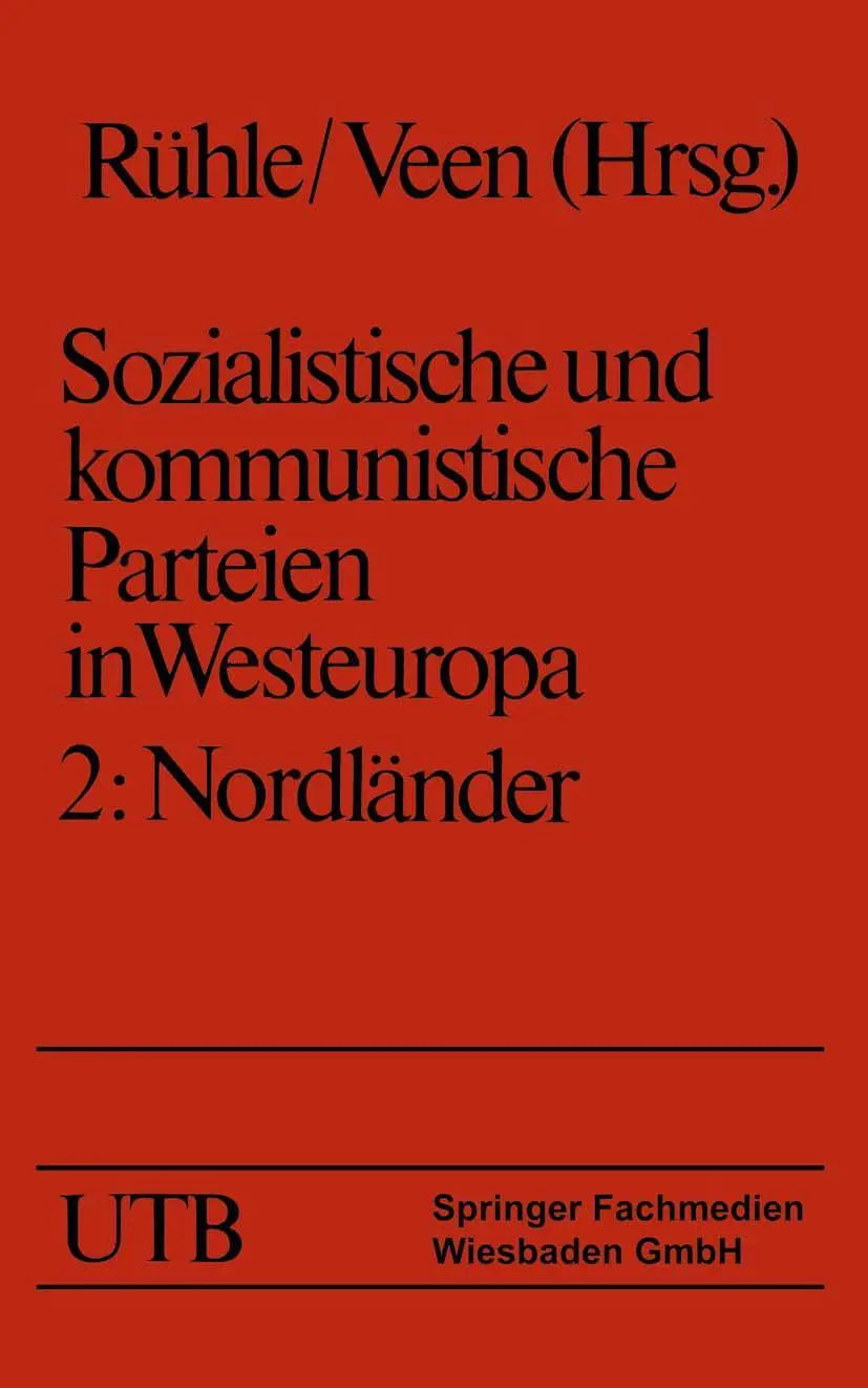 Cover: 9783810002419 | Sozialistische und kommunistische Parteien in Westeuropa. Band II:...