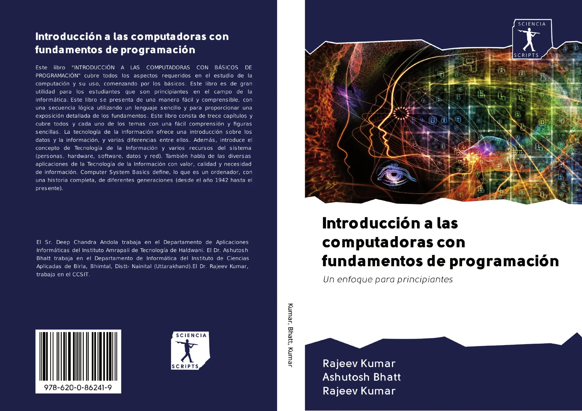 Cover: 9786200862419 | Introducción a las computadoras con fundamentos de programación | Buch