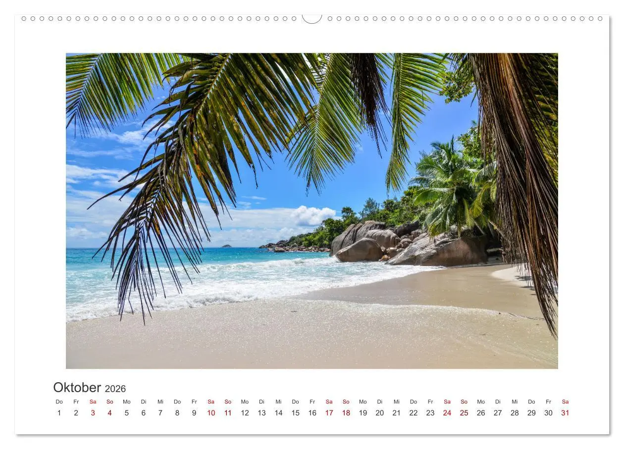 Bild: 9783457352519 | Seychellen - unterwegs mit Julia Hahn (Wandkalender 2026 DIN A2...