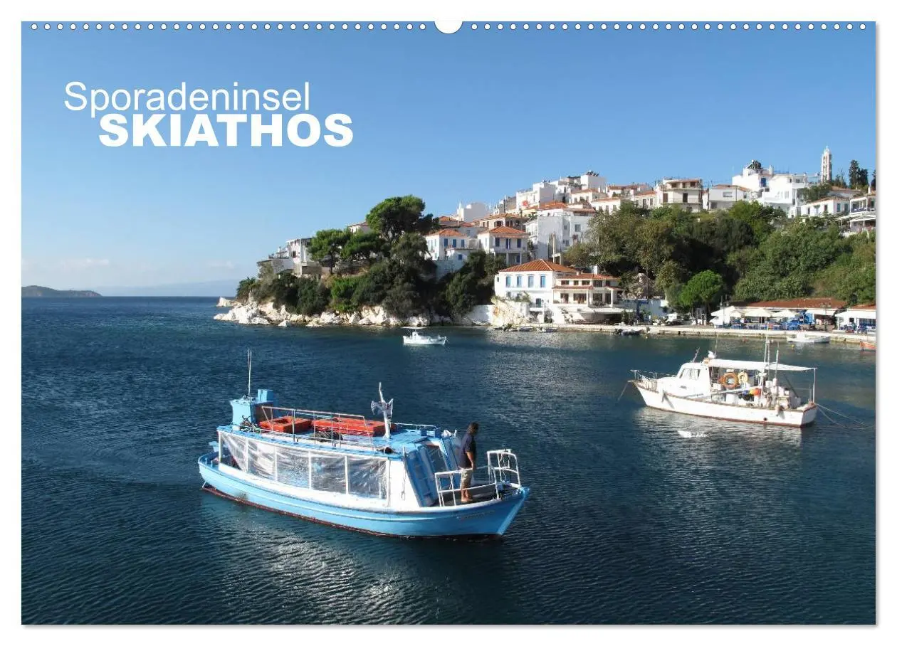 Cover: 9783457972519 | Sporadeninsel Skiathos (Wandkalender 2026 DIN A2 quer), CALVENDO...