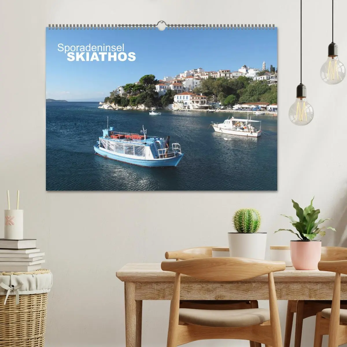 Bild: 9783457972519 | Sporadeninsel Skiathos (Wandkalender 2026 DIN A2 quer), CALVENDO...