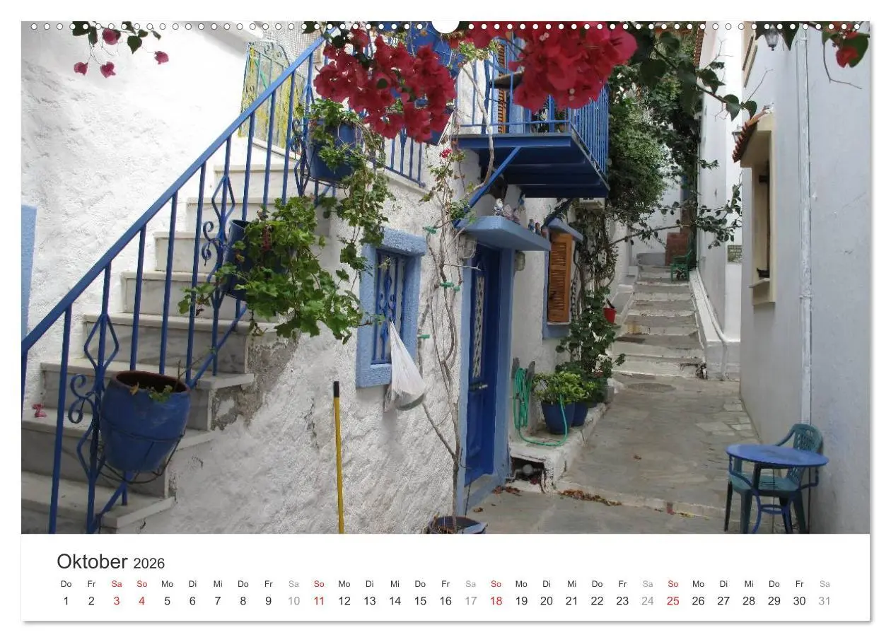 Bild: 9783457972519 | Sporadeninsel Skiathos (Wandkalender 2026 DIN A2 quer), CALVENDO...