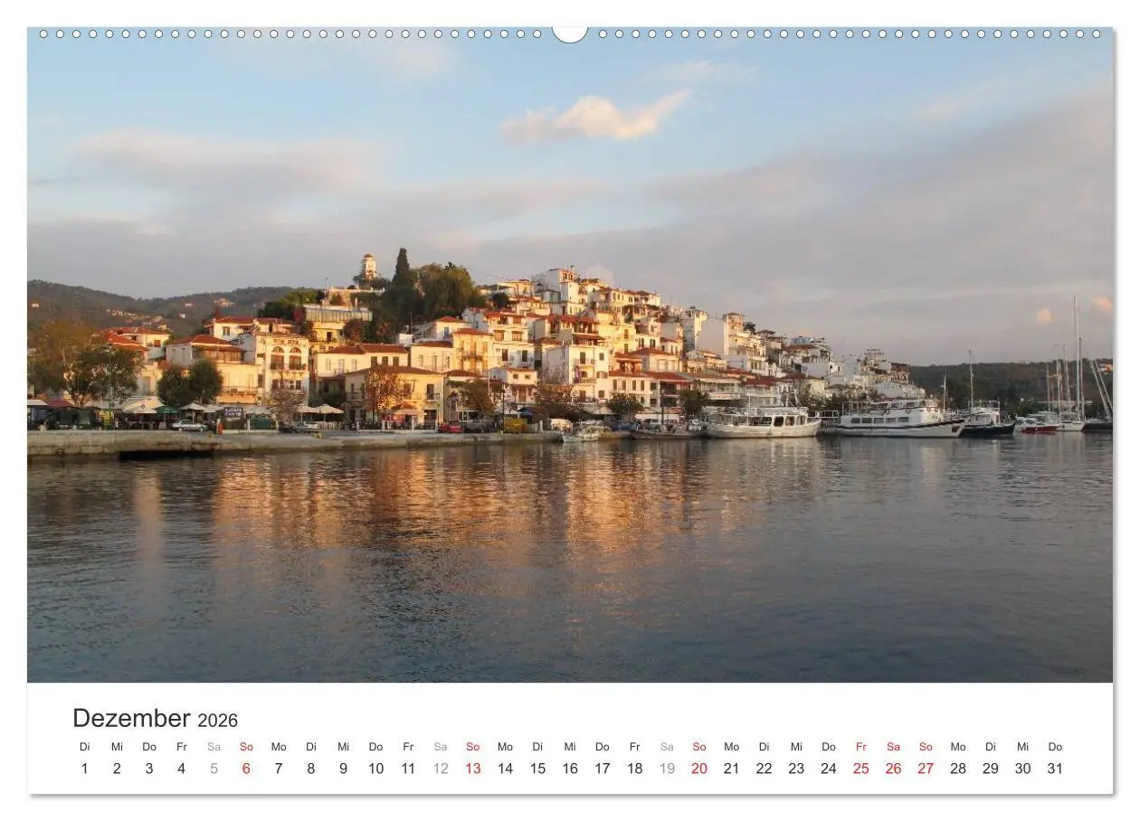 Bild: 9783457972519 | Sporadeninsel Skiathos (Wandkalender 2026 DIN A2 quer), CALVENDO...