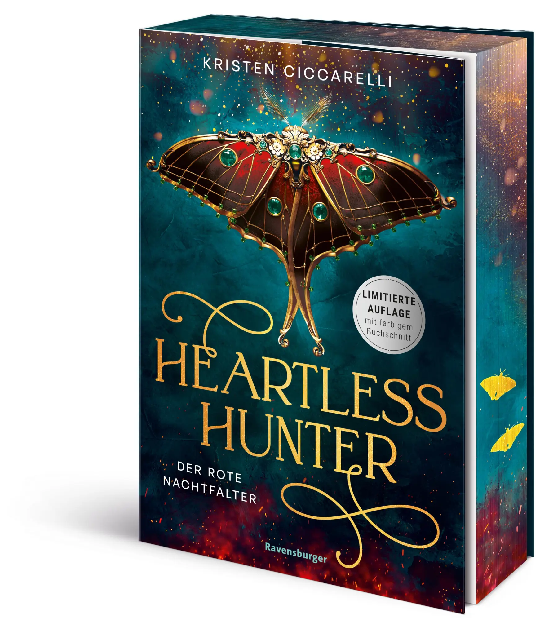 Cover: 9783473402519 | Heartless Hunter. Der rote Nachtfalter, Band 1 | Kristen Ciccarelli