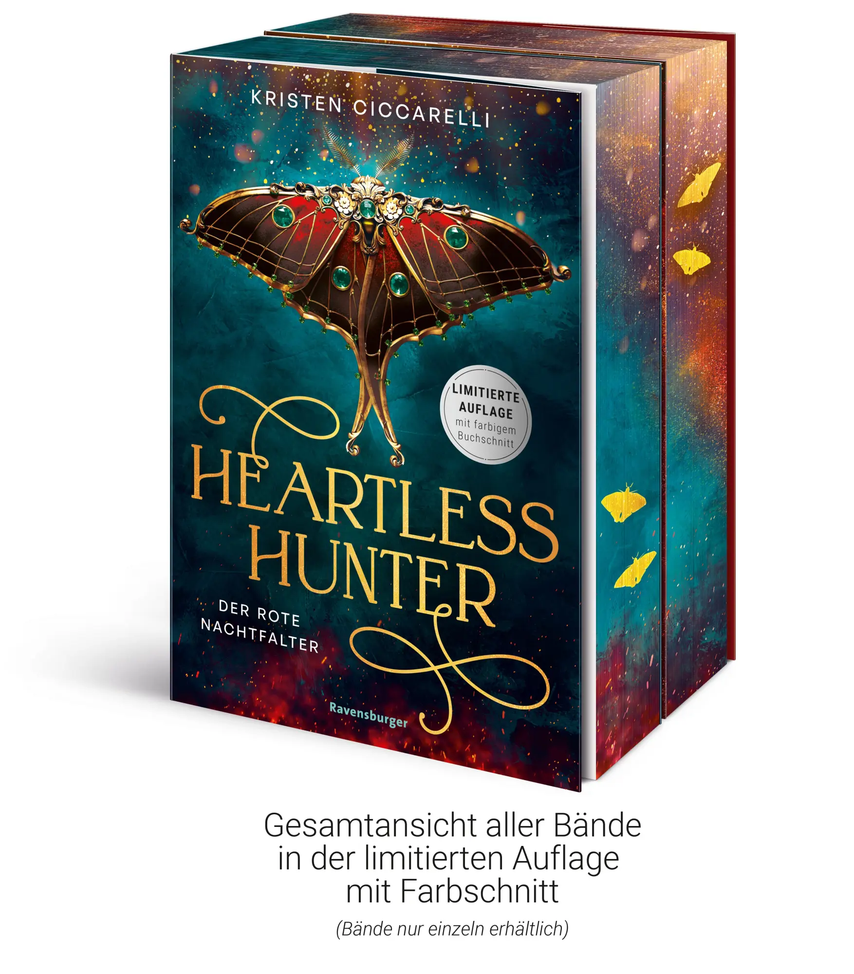 Bild: 9783473402519 | Heartless Hunter. Der rote Nachtfalter, Band 1 | Kristen Ciccarelli