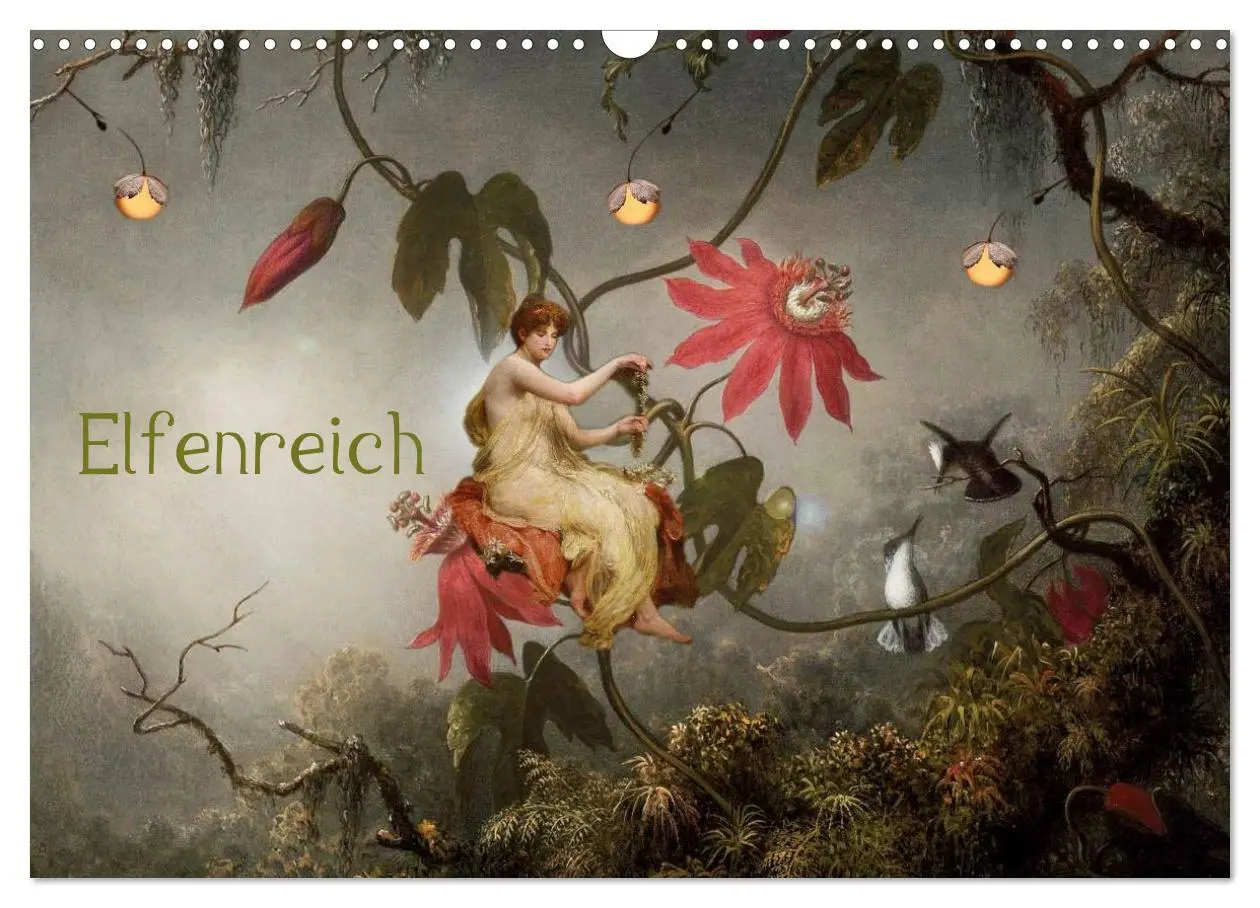 Cover: 9783516202519 | Elfenreich (Wandkalender 2026 DIN A3 quer), CALVENDO Monatskalender