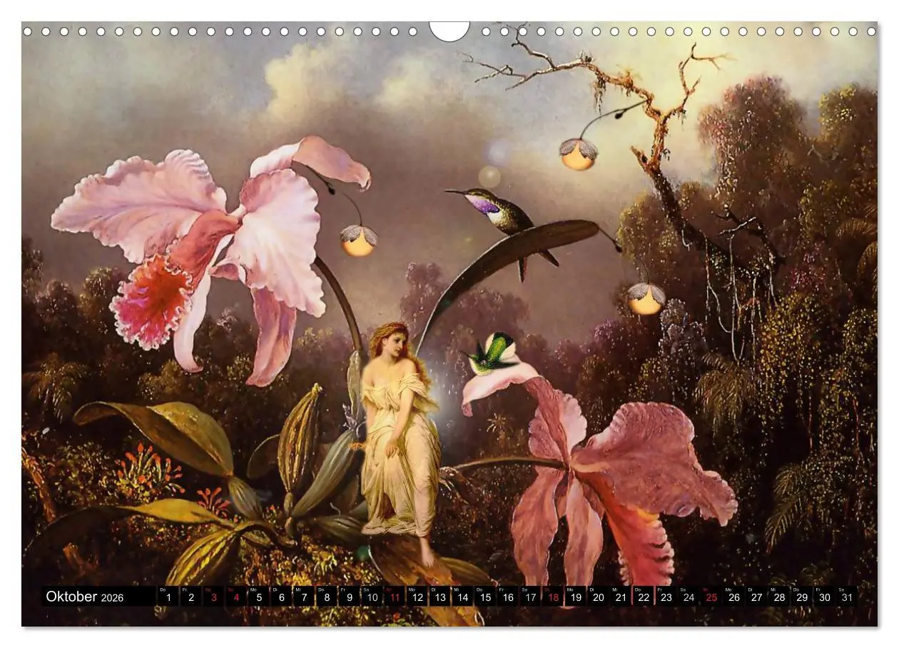 Bild: 9783516202519 | Elfenreich (Wandkalender 2026 DIN A3 quer), CALVENDO Monatskalender
