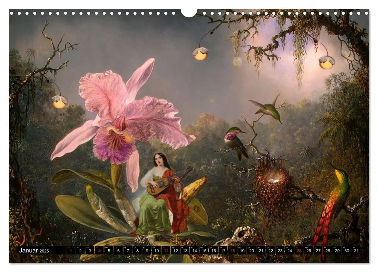 Bild: 9783516202519 | Elfenreich (Wandkalender 2026 DIN A3 quer), CALVENDO Monatskalender