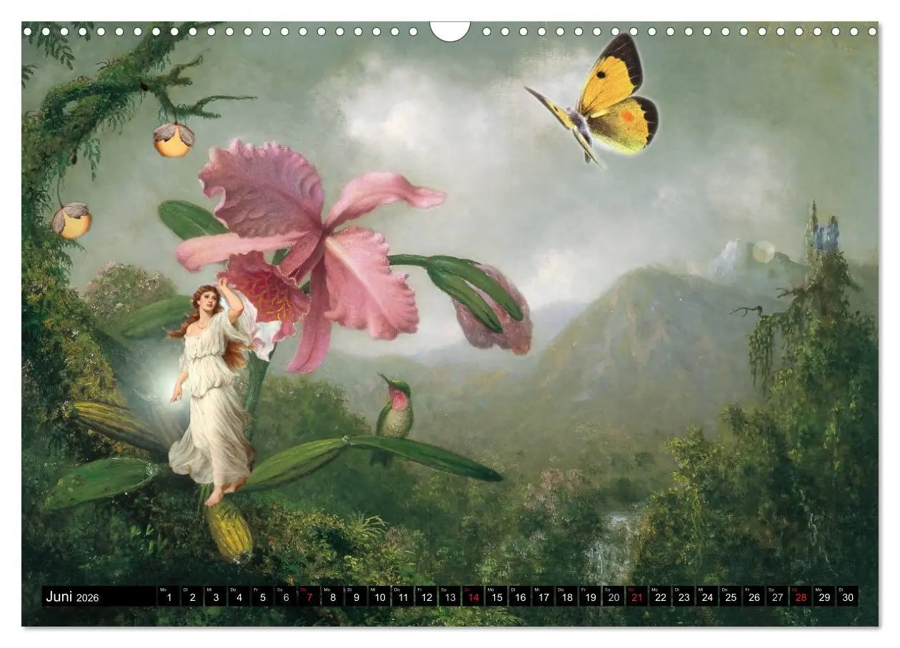 Bild: 9783516202519 | Elfenreich (Wandkalender 2026 DIN A3 quer), CALVENDO Monatskalender