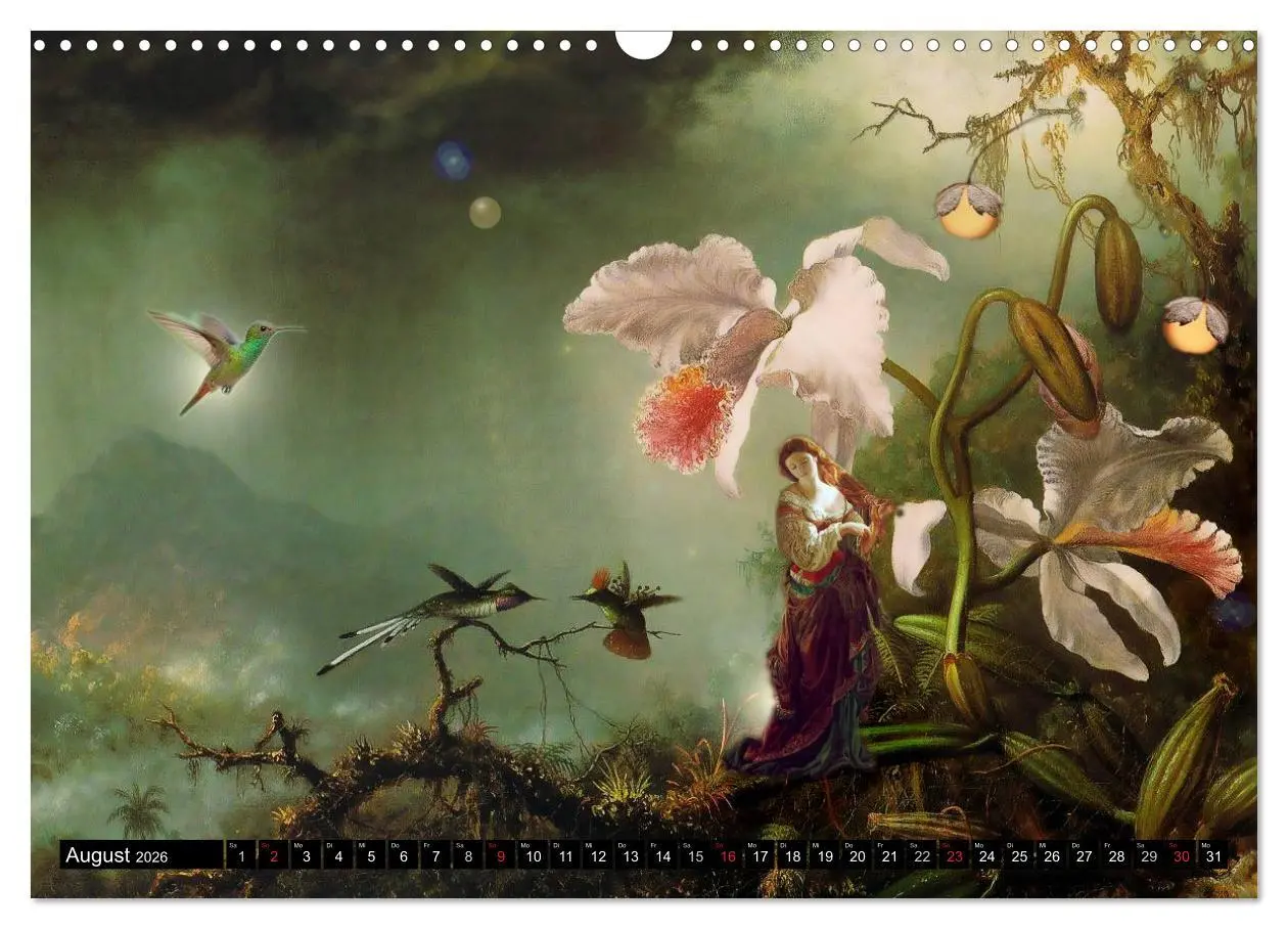 Bild: 9783516202519 | Elfenreich (Wandkalender 2026 DIN A3 quer), CALVENDO Monatskalender
