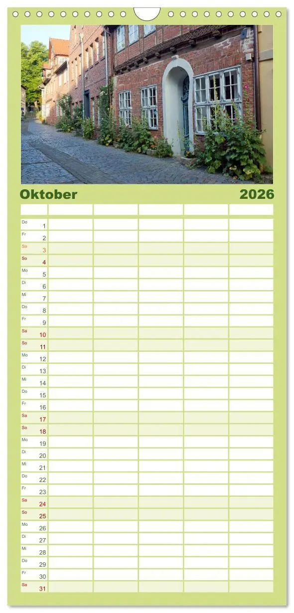 Bild: 9783516512519 | Familienplaner 2026 - Lüneburg - Die Salz- und Hansestadt mit 5...
