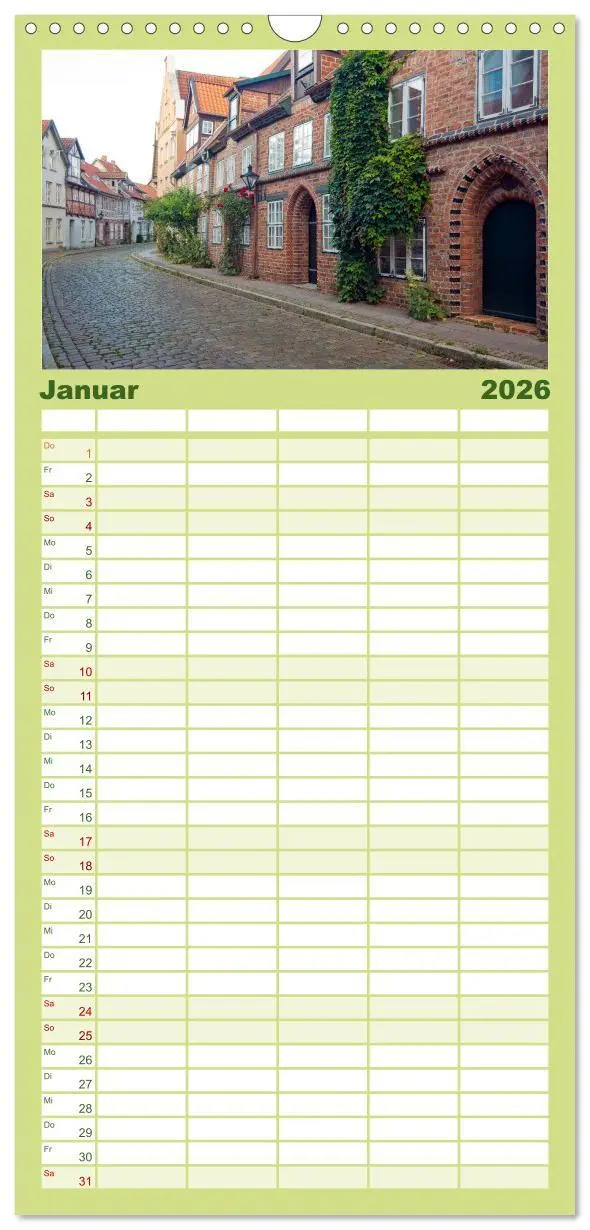 Bild: 9783516512519 | Familienplaner 2026 - Lüneburg - Die Salz- und Hansestadt mit 5...