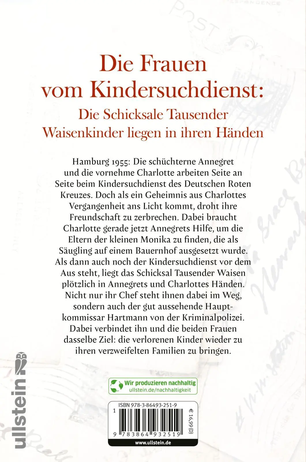 Rückseite: 9783864932519 | Der Kindersuchdienst | Antonia Blum | Taschenbuch | Kindersuchdienst