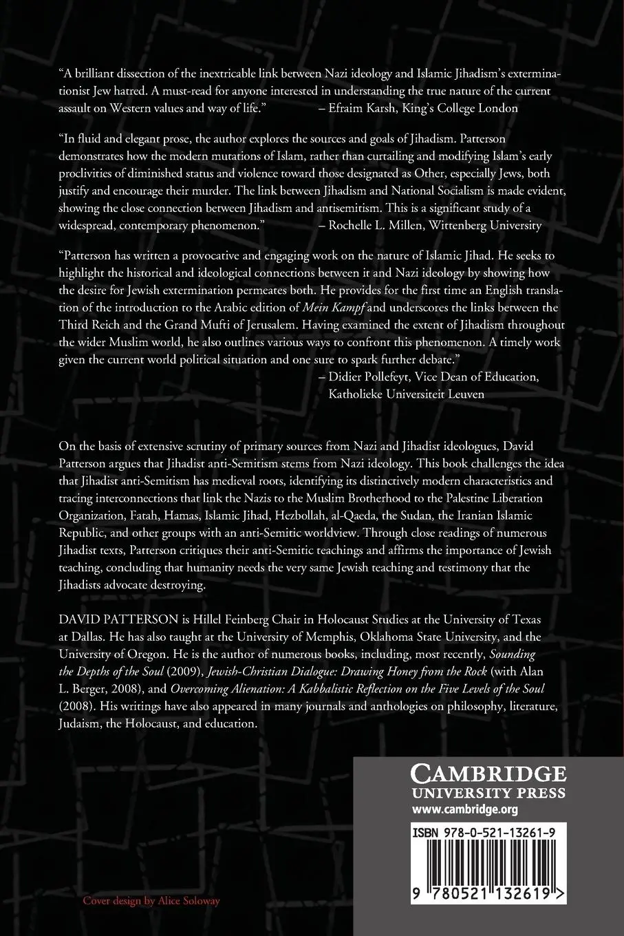Rückseite: 9780521132619 | A Genealogy of Evil | David Patterson | Taschenbuch | Englisch | 2010