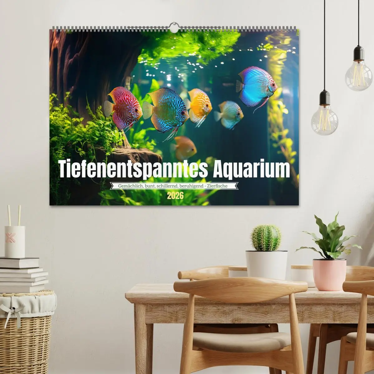 Bild: 9783457272619 | Tiefenentspanntes Aquarium (Wandkalender 2026 DIN A2 quer),...