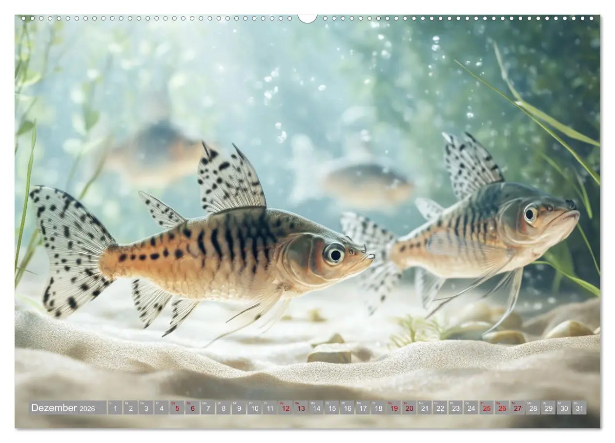 Bild: 9783457272619 | Tiefenentspanntes Aquarium (Wandkalender 2026 DIN A2 quer),...
