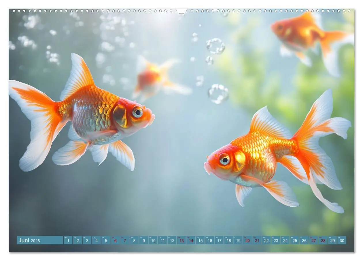 Bild: 9783457272619 | Tiefenentspanntes Aquarium (Wandkalender 2026 DIN A2 quer),...