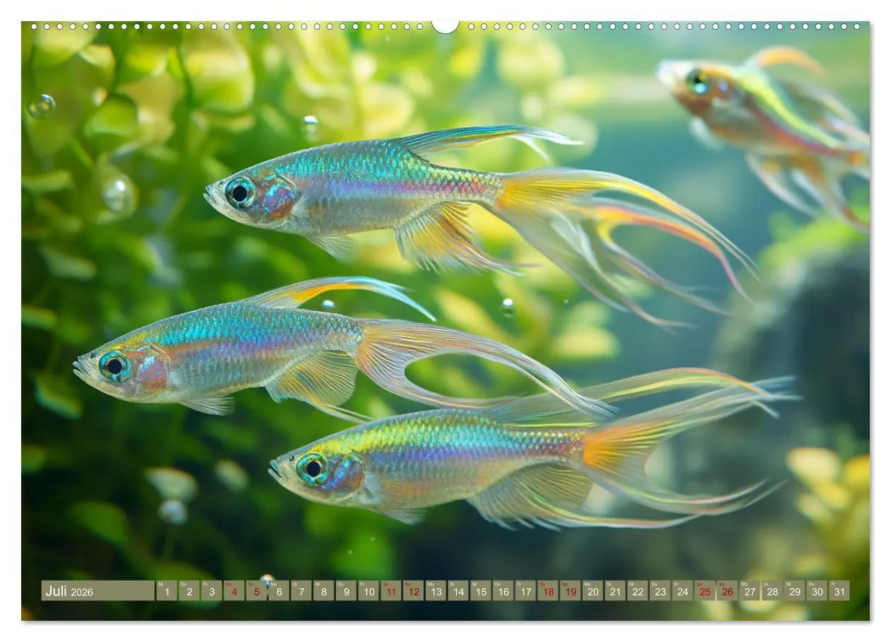 Bild: 9783457272619 | Tiefenentspanntes Aquarium (Wandkalender 2026 DIN A2 quer),...