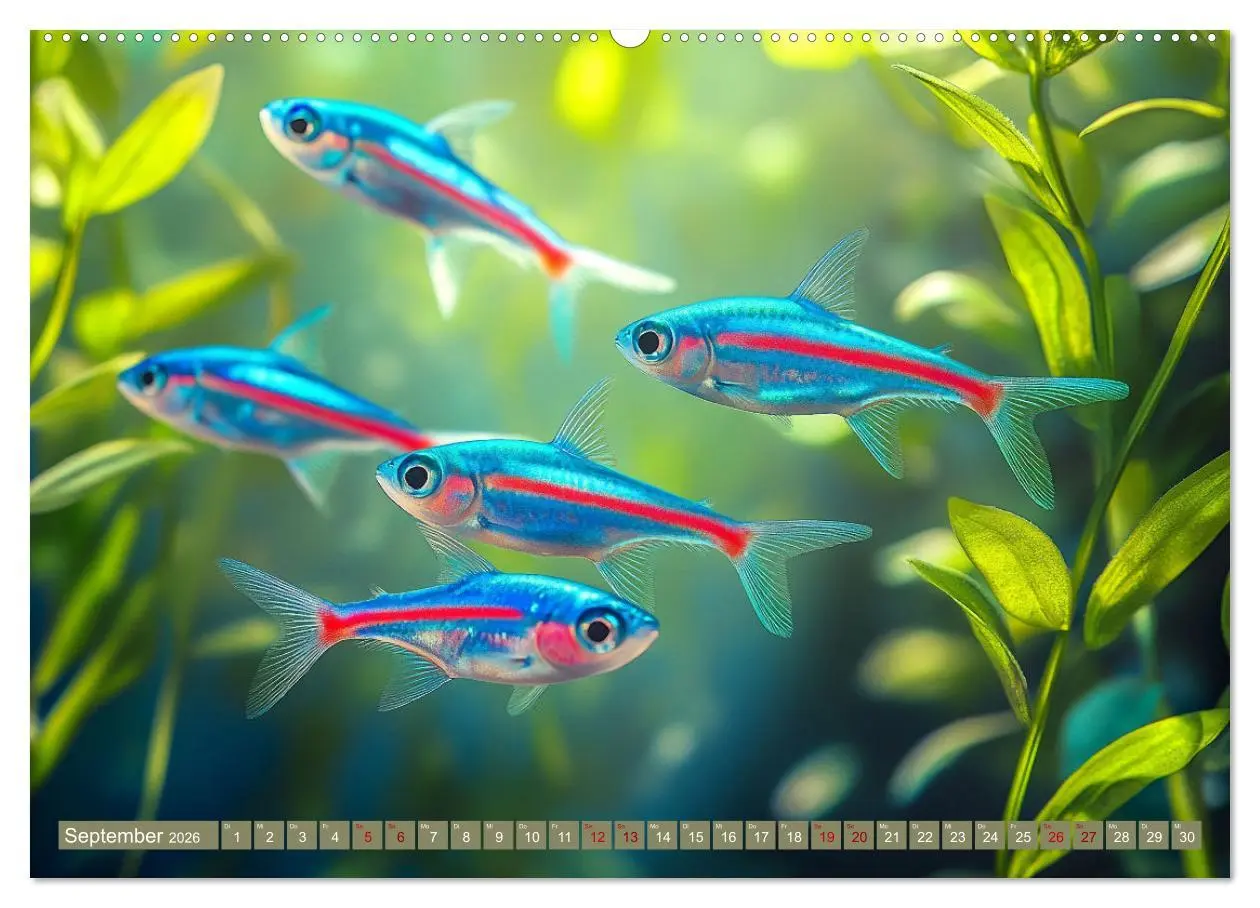 Bild: 9783457272619 | Tiefenentspanntes Aquarium (Wandkalender 2026 DIN A2 quer),...