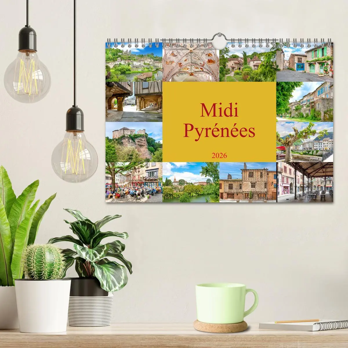 Bild: 9783457342619 | Midi-Pyrénées (Wandkalender 2026 DIN A4 quer), CALVENDO Monatskalender