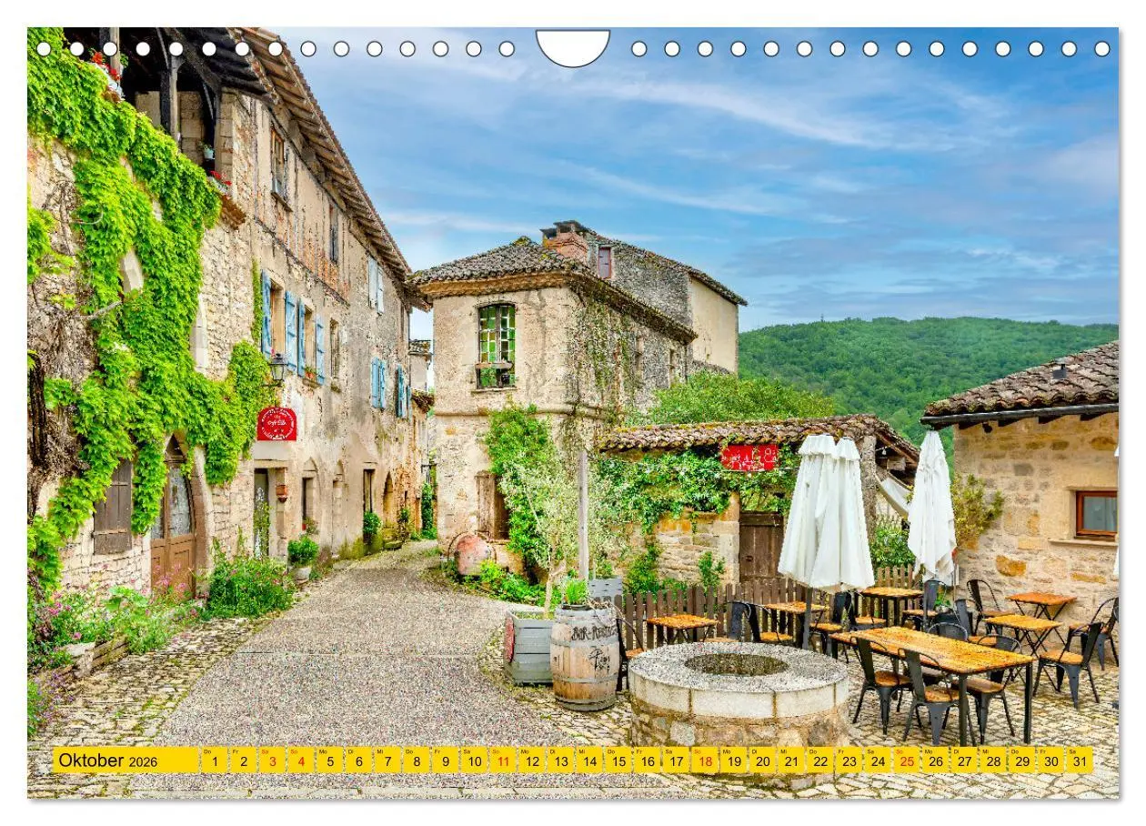 Bild: 9783457342619 | Midi-Pyrénées (Wandkalender 2026 DIN A4 quer), CALVENDO Monatskalender