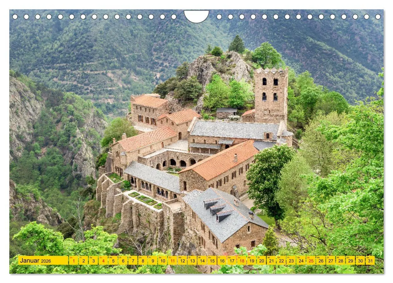 Bild: 9783457342619 | Midi-Pyrénées (Wandkalender 2026 DIN A4 quer), CALVENDO Monatskalender