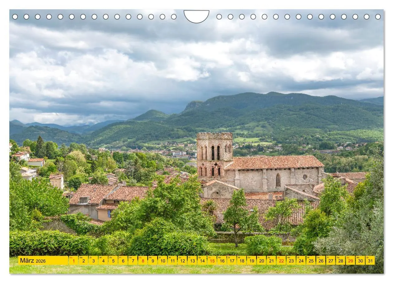 Bild: 9783457342619 | Midi-Pyrénées (Wandkalender 2026 DIN A4 quer), CALVENDO Monatskalender