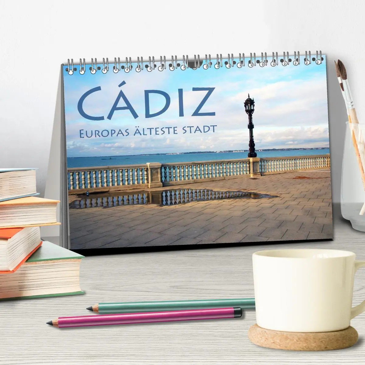 Bild: 9783457962619 | Cádiz - Europas älteste Stadt (Tischkalender 2026 DIN A5 quer),...