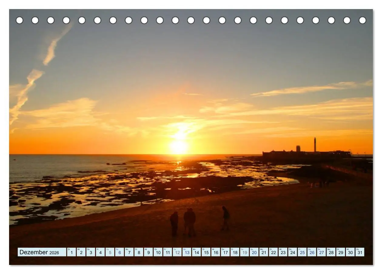 Bild: 9783457962619 | Cádiz - Europas älteste Stadt (Tischkalender 2026 DIN A5 quer),...