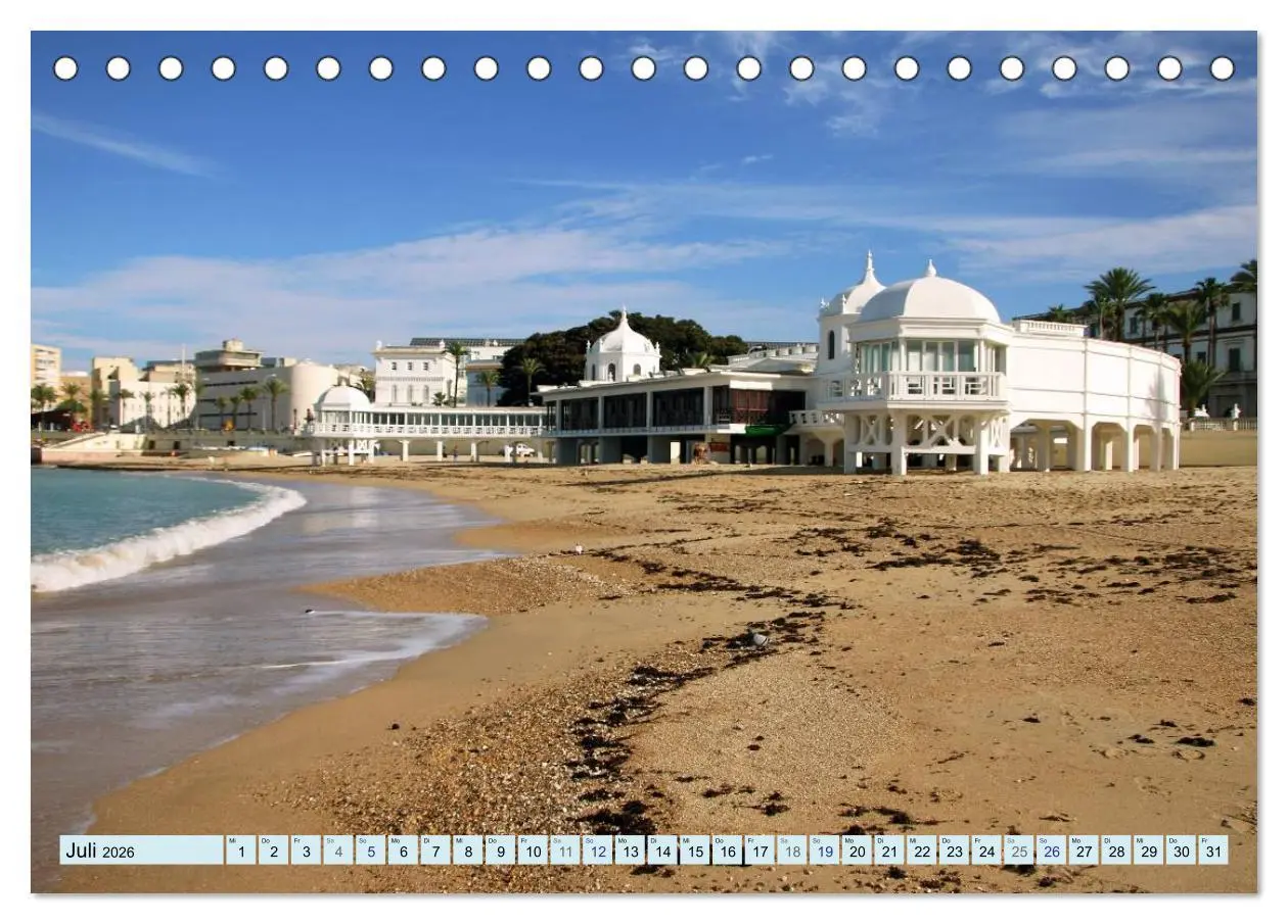 Bild: 9783457962619 | Cádiz - Europas älteste Stadt (Tischkalender 2026 DIN A5 quer),...