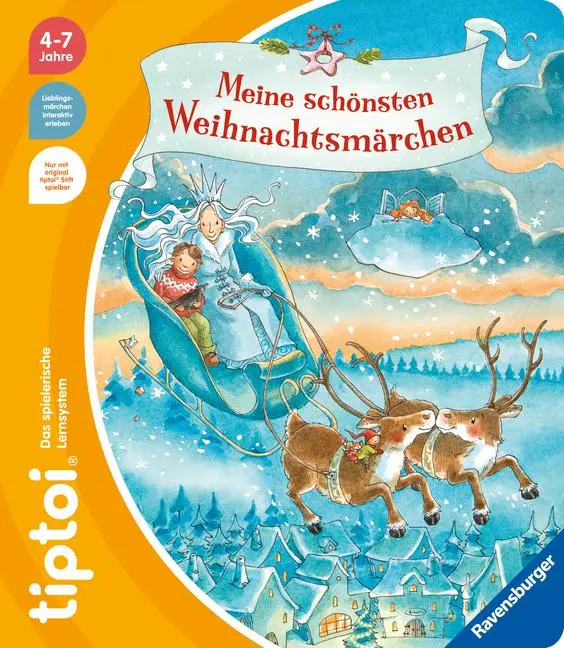 Cover: 9783473492619 | tiptoi® Meine schönsten Weihnachtsmärchen | Anja Kiel | Buch | tiptoi®