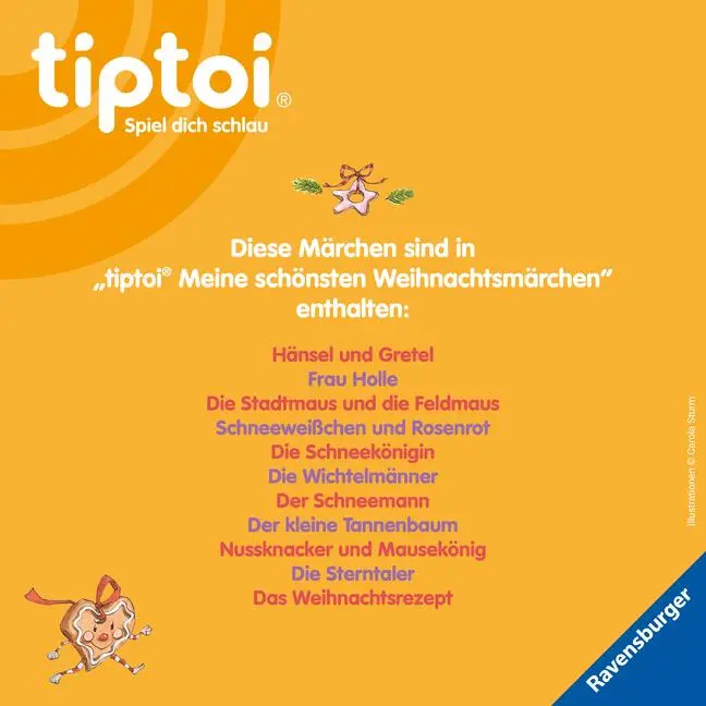 Bild: 9783473492619 | tiptoi® Meine schönsten Weihnachtsmärchen | Anja Kiel | Buch | tiptoi®