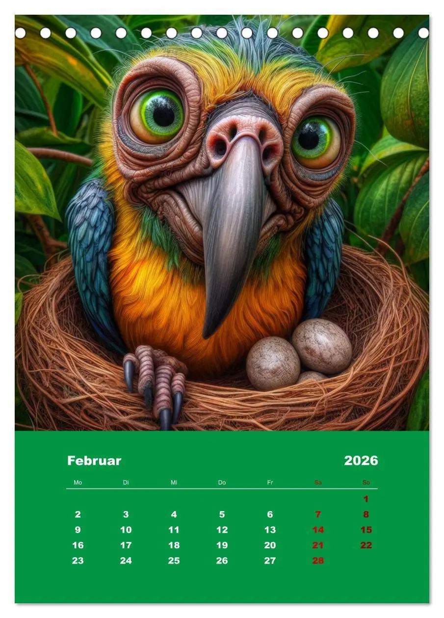 Bild: 9783516292619 | Waldo und Stefler (Tischkalender 2026 DIN A5 hoch), CALVENDO...